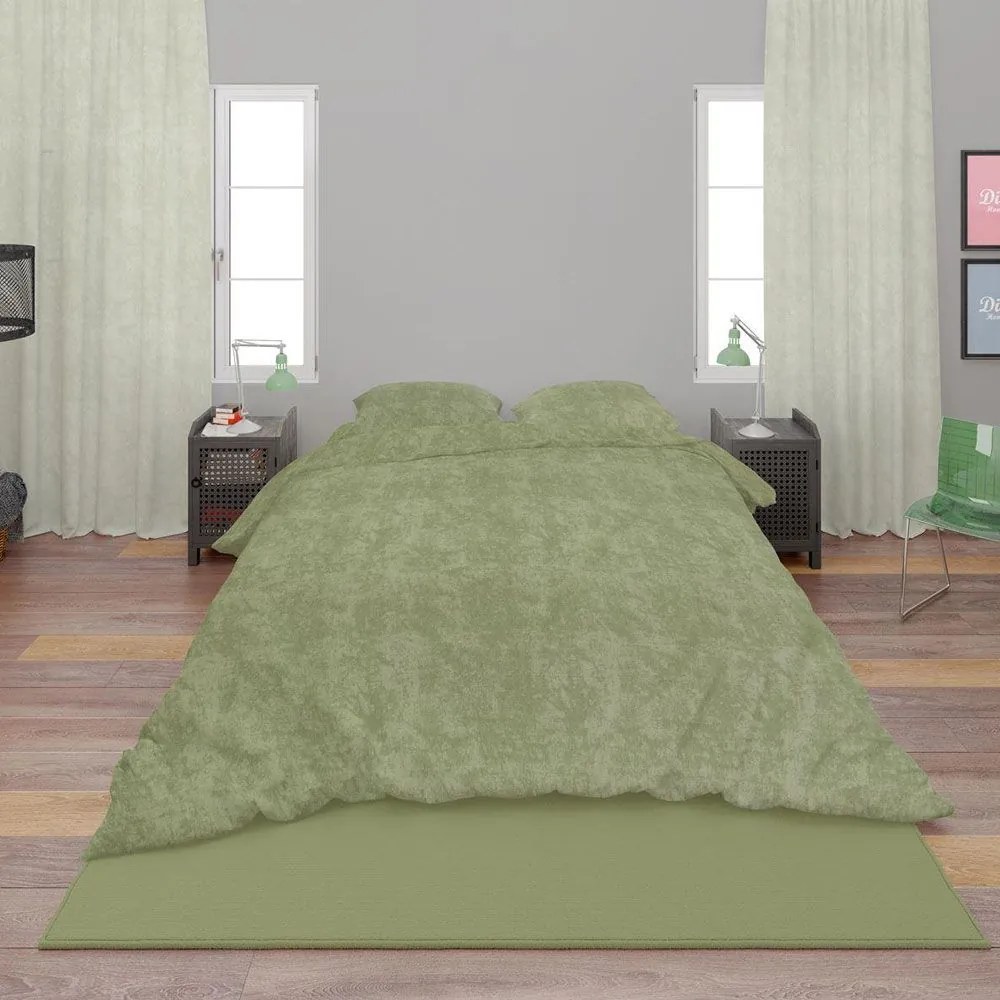 Παπλωματοθήκη Shadow 24 Lime Green DimCol Μονό 160x240cm Cotton-Polyester