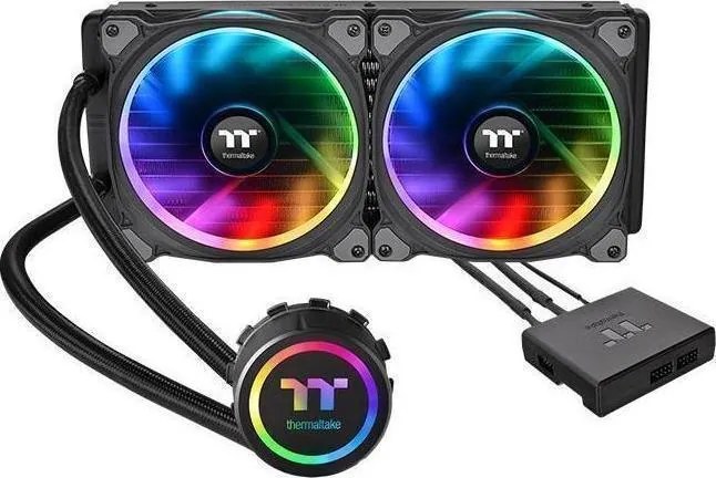 Thermaltake Floe Riing RGB 280 TT Premium Edition Υδρόψυξη Επεξεργαστή Διπλού Ανεμιστήρα 140mm για Socket AM4/1200/115x