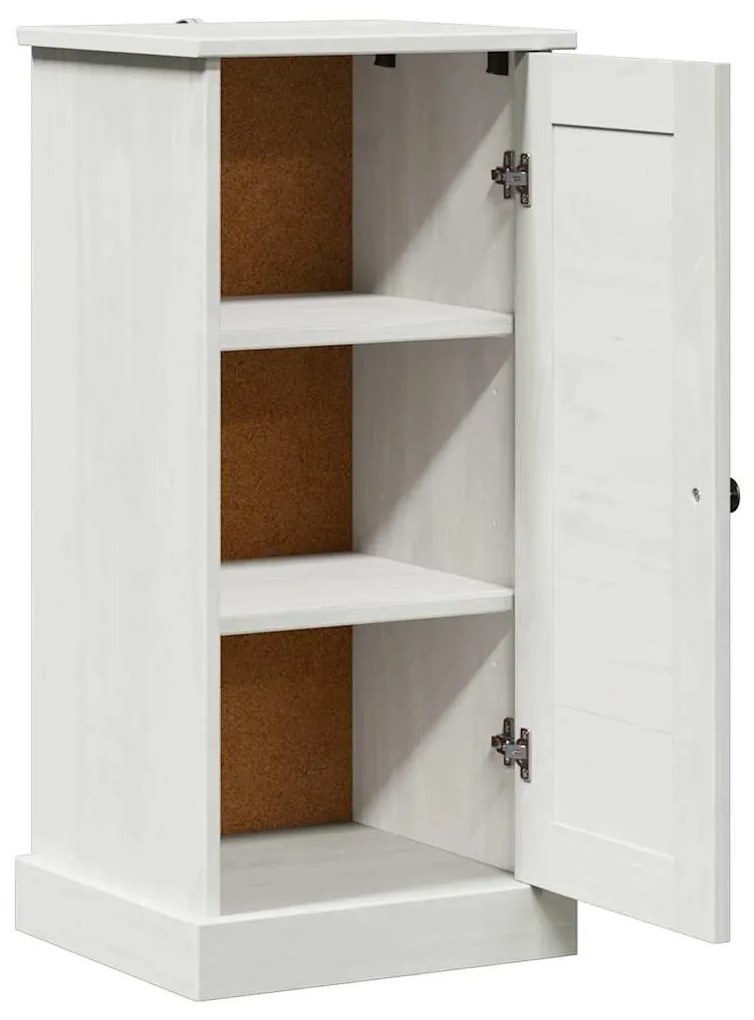 vidaXL Ντουλάπα Μπάνιου με ράφι VIGO Λευκό αντικέ 37 x 34 x 80 εκ