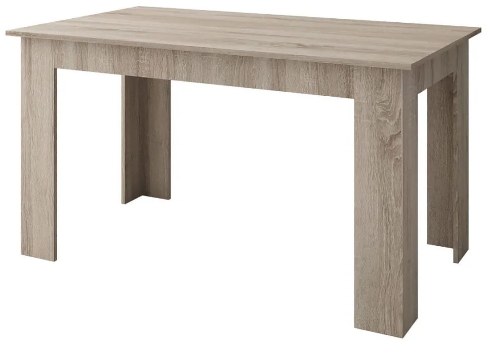 HAZEL Τραπέζι Κουζίνας Ξύλινο Truffle Oak 120x80x75εκ.