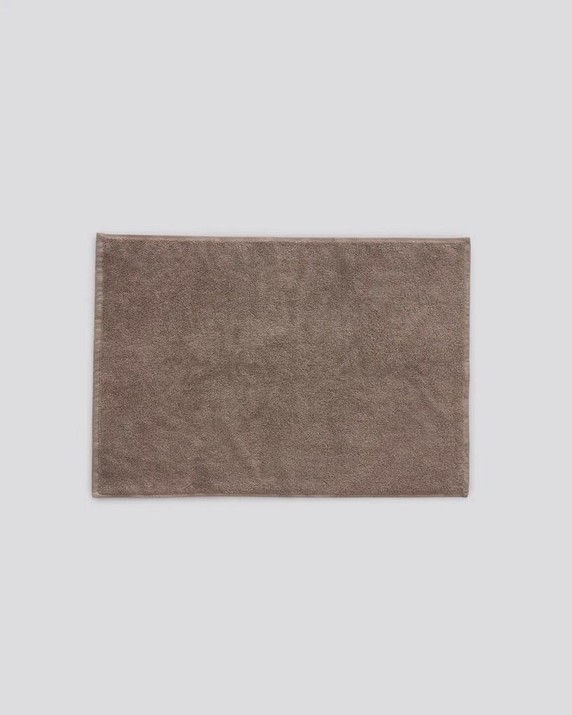 Βαμβακερό Πετσετέ Πατάκι Μπάνιου Baron 850gsm 55x85cm 55x85cm Γκρι - Μπεζ