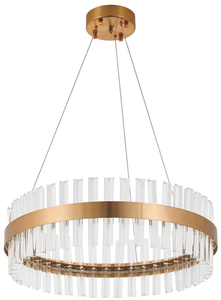 M6612-600 TORRENT BRUSHED GOLD PENDANT HOMELIGHTING 77-8212