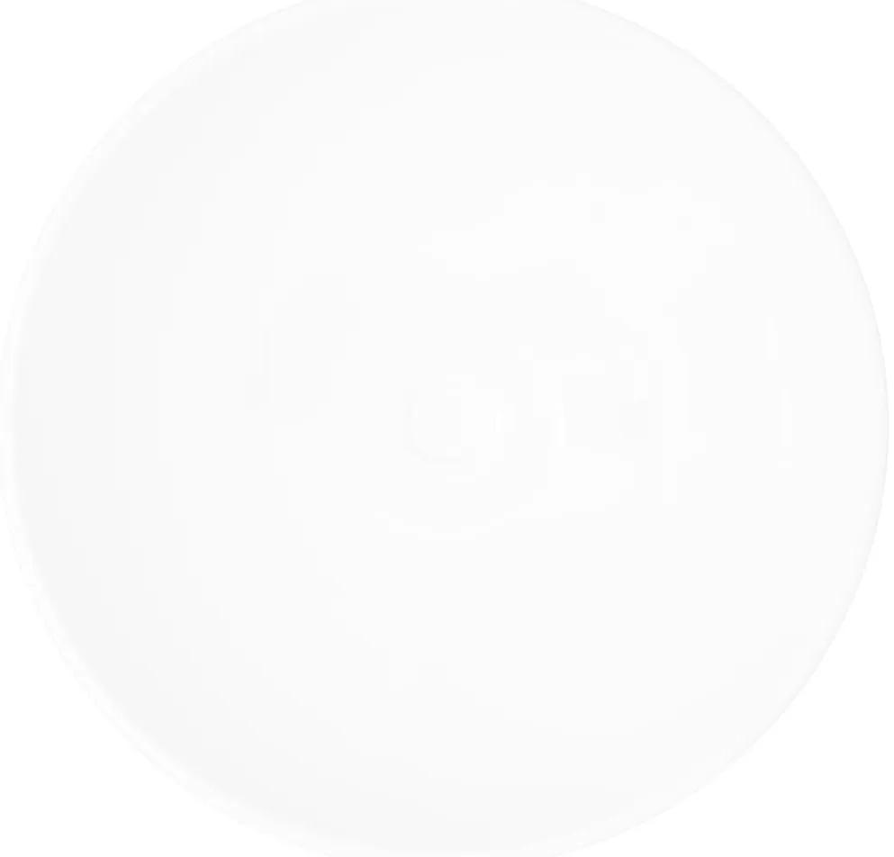 vidaXL Νιπτήρας Μπάνιου Στρογγυλός Λευκός Κεραμικός
