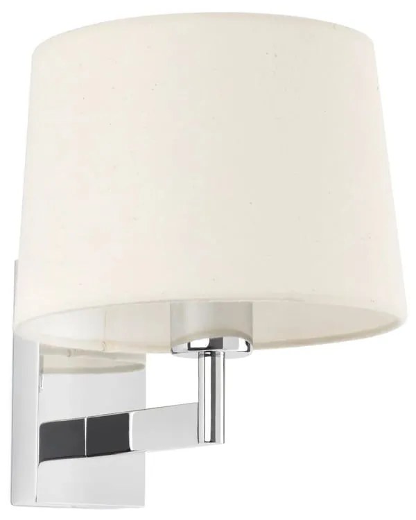 Φωτιστικό Τοίχου - Απλίκα Artis 68491-02 E27 max 15W Chrome - Beige Faro Barcelona