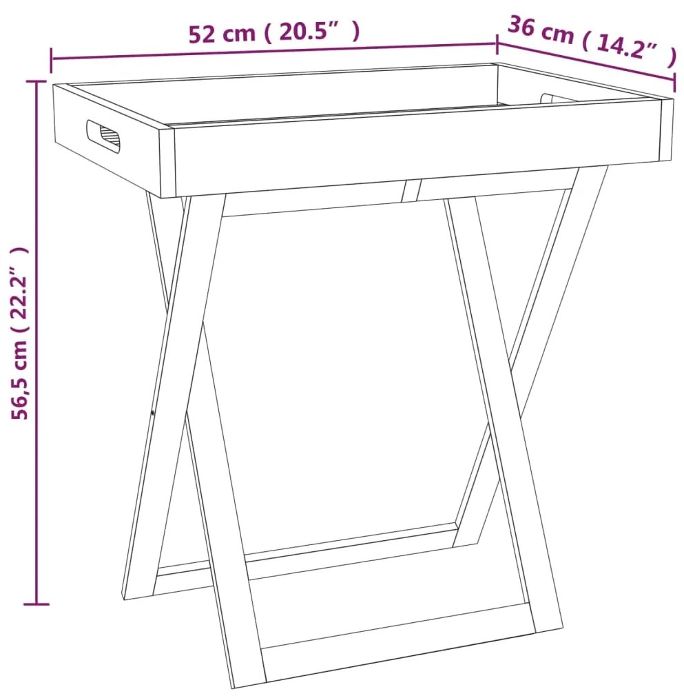 ΤΡΑΠΕΖΙ ΔΙΣΚΟΣ ΠΤΥΣΣΟΜΕΝΟ 52X36X56,5 ΕΚ. ΜΑΣΙΦ ΞΥΛΟ ΚΑΡΥΔΙΑΣ 350349