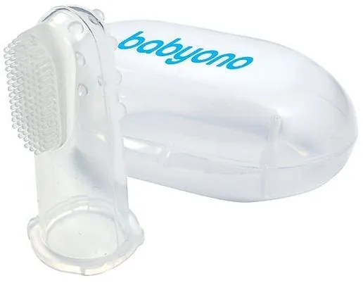 BabyOno Δαχτυλική Οδοντόβουρτσα Διάφανη BN723/01