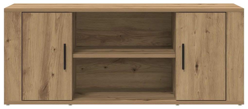 vidaXL Κονσόλα τηλεόρασης Artisan Oak 100x35x40 εκ. Κατασκευασμένη από MDF