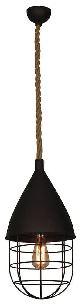 Φωτιστικό Οροφής Κρεμαστό HL-231S-1P 77-3009 Cleitus Brown Rusty  Homelighting Metal