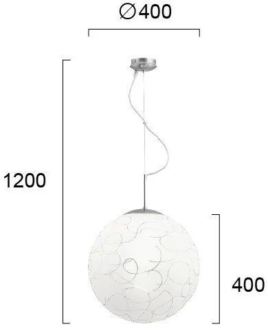 Φωτιστικό Viokef D:400 Dantelle