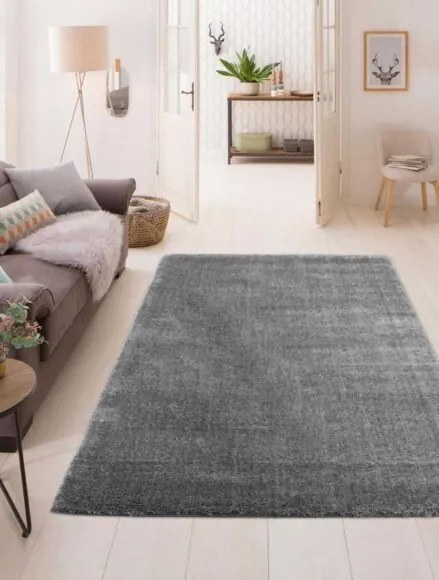 Χαλί FUZZIO GREY σετ-κρεβατοκάμαρας-70-x-140-2-70-x-230-εκ