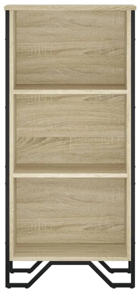 vidaXL Βιβλιοθήκη Sonoma Δρυς 50x31x106 εκ. από Επεξεργασμένο Ξύλο