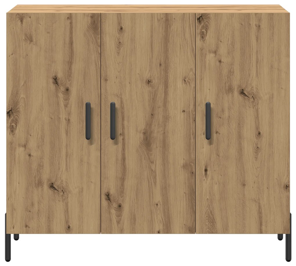 vidaXL Σύνθετο Ξύλου Καρυδιάς 90x34x80 εκ.