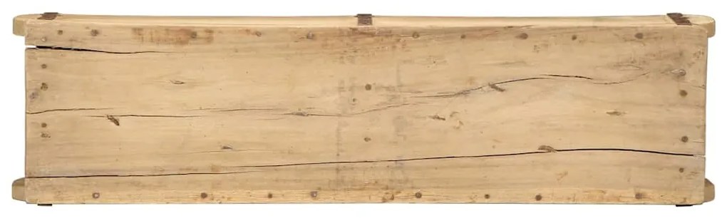vidaXL Δίσκος με αποθήκευση 4 pcs Καφέ 60.5 x 15 x 9 εκ