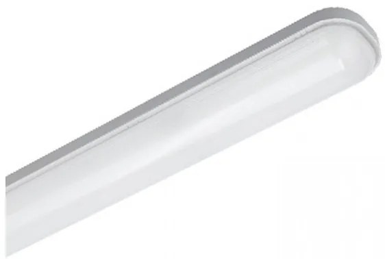 Γραμμικό Φωτιστικό Σκαφάκι LED 18W Γκρι 60cm IP65 4000K Pluto-Eco 22866 Interlight -22866-Γκρι 22866