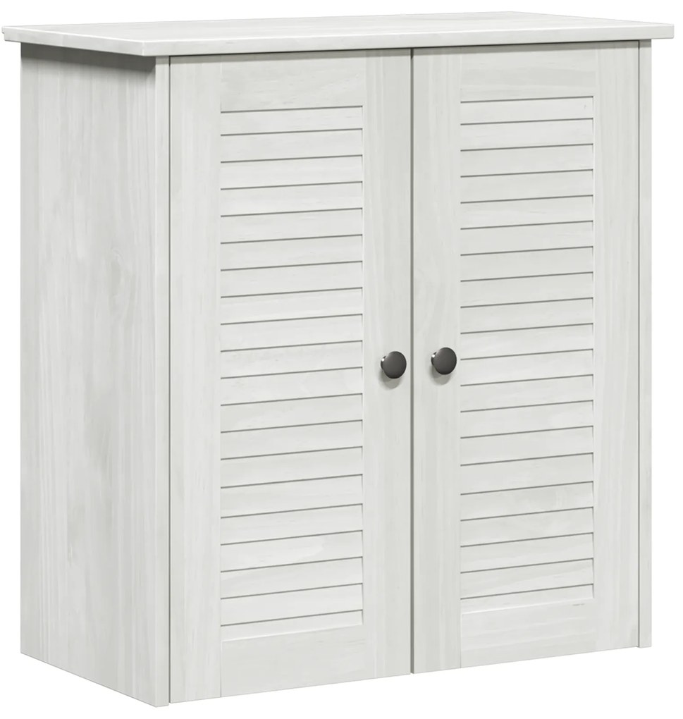 vidaXL Σετ Επίπλων Μπάνιου με ράφι 2 pcs Καφέ 67.5 x 34 x 80 εκ.