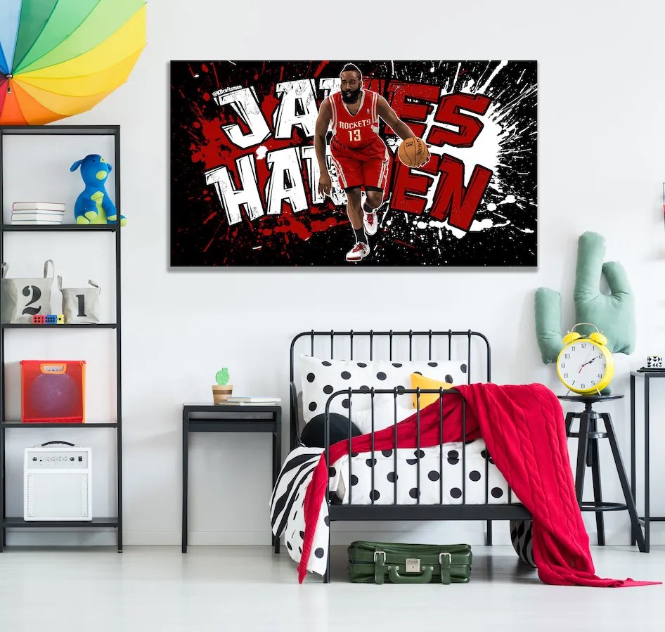 Πίνακας σε καμβά James Harden KNV1063 80cm x 120cm