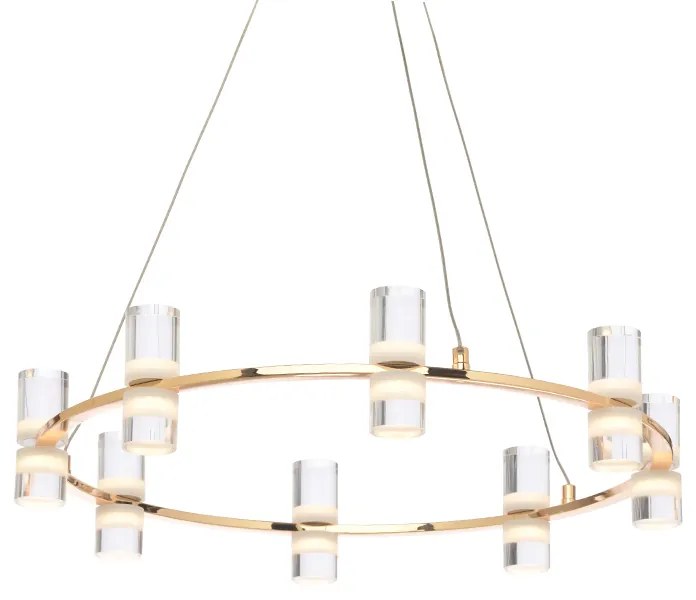 Φωτιστικό Οροφής LED Aca Ionian JNDP32LED52GD Gold