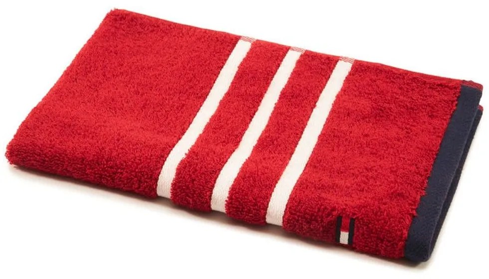 Πετσέτα Cape Cod 698687 Red Tommy Hilfiger Σώματος 100% Cotton