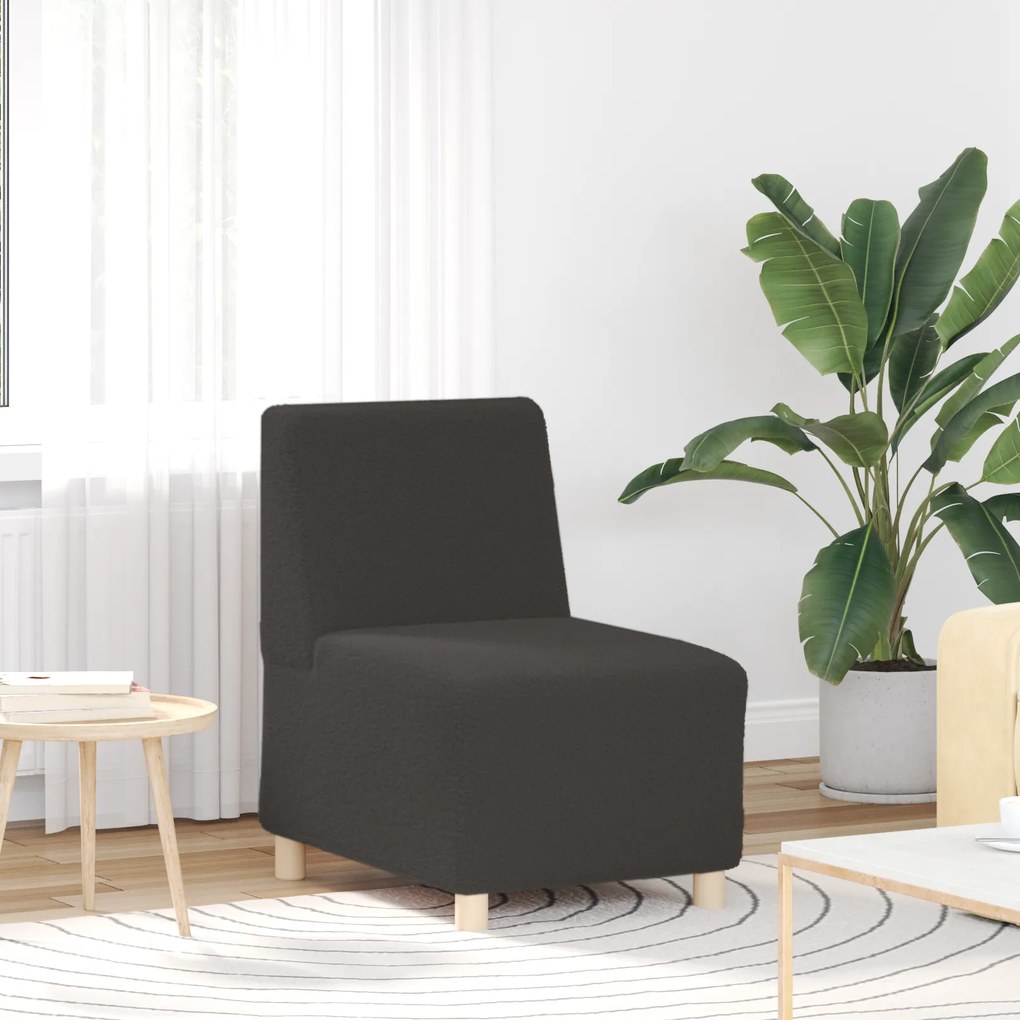 vidaXL Καθίσμα Σαλονιού 2 pcs Σκούρο γκρι 55 x 74 x 82 εκ. Βελούδο