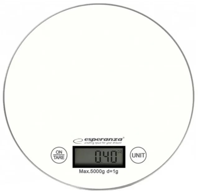 Ψηφιακή Ζυγαριά Κουζίνας Λευκό 5kgr Mango ESPEKS003W Esperanza ESPEKS003W