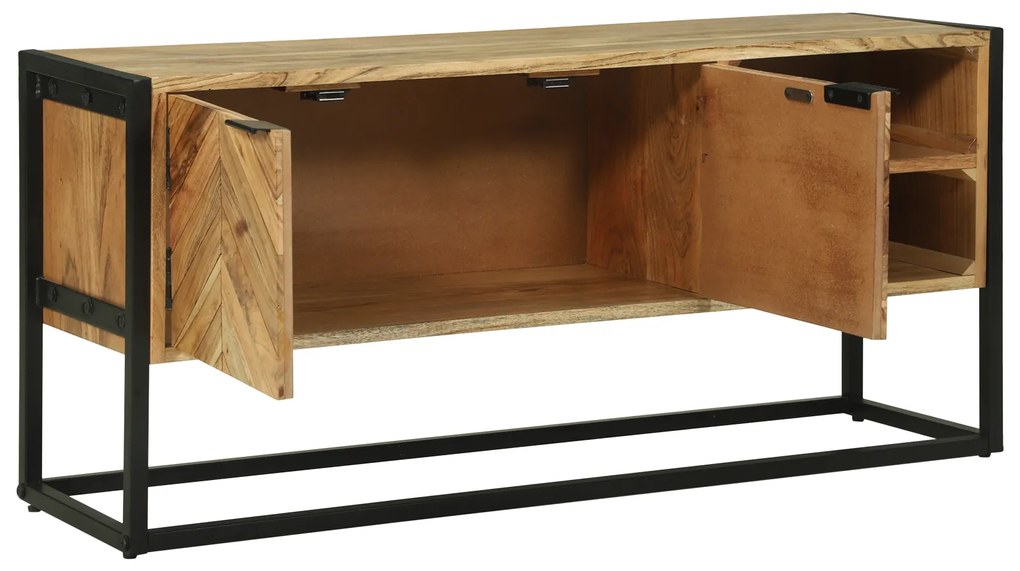 vidaXL Γραφείο Τηλεόρασης 110x30x50 εκ Μασίφ Ξύλο Ακακίας