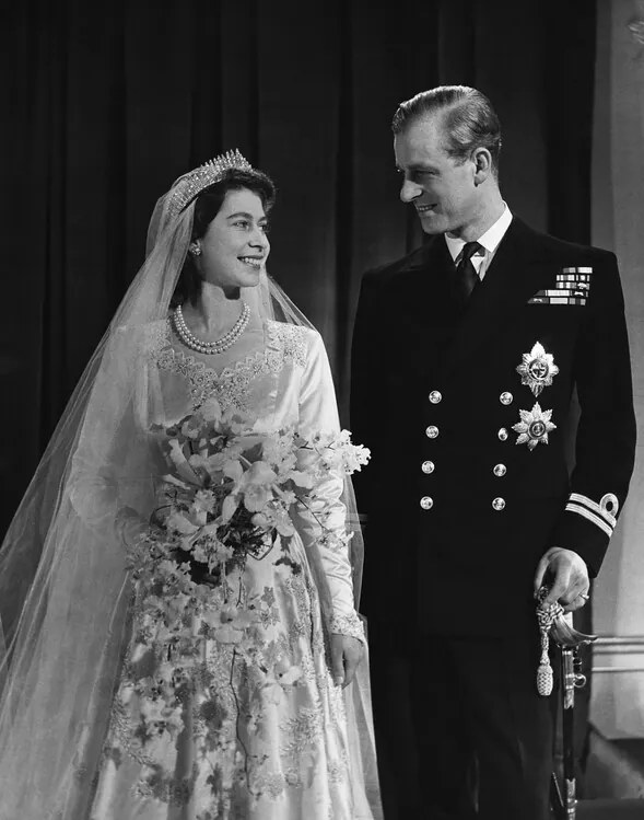 Φωτογραφία Future Queen Marries, Hulton Deutsch
