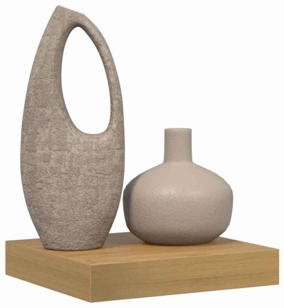 vidaXL Ράφι Τοίχου Επιτοίχιο Καφέ 23 x 23,5 x 4 εκ Επεξεργασμένο ξύλο