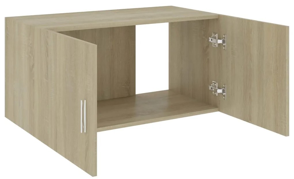 vidaXL Ντουλάπι Επιτοίχιο Sonoma Δρυς 80 x 39 x 40 εκ. από Επεξ. Ξύλο