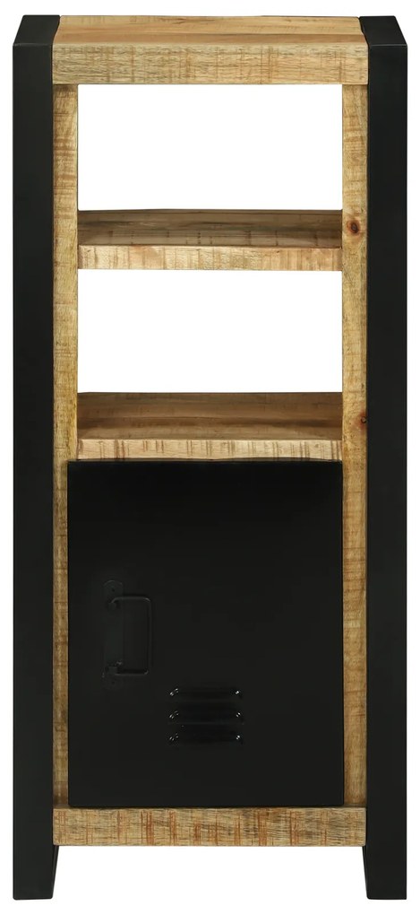 vidaXL Ντουλάπι τοίχου μπάνιου 40x30x90 εκ. Μασίφ άγριο ξύλο μάνγκο