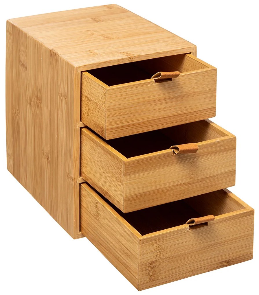 Συρταριέρα/Μπιζουτιέρα 3 Θέσεων (20x15x21) F-V Bamboo 174664