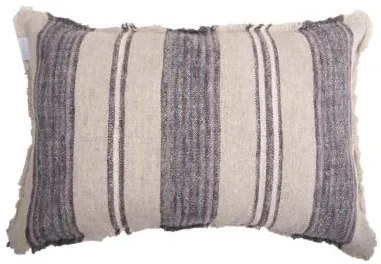 Διακοσμητική Μαξιλαροθήκη Navy Blue/Natural (40x60) 0860007 Soulworks