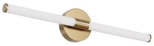 Απλίκα Φωτιστικό Τοίχου Μπάνιου LED 8W IP44 4000k Μπρονζέ PLUS 144-80553 Eurolamp-144-80553-Μπρονζέ 144-80553