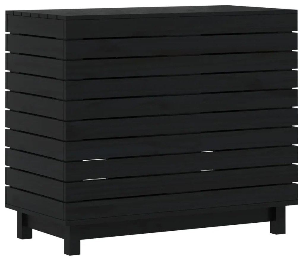 vidaXL Καλάθι Ρούχων 88,5 x 44 x 76 εκ. από Μασίφ Ξύλο Πεύκου