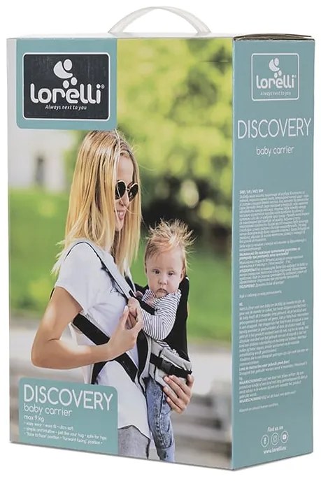 Μάρσιπος Discovery Grey &amp; Black 10010080013  Lorelli