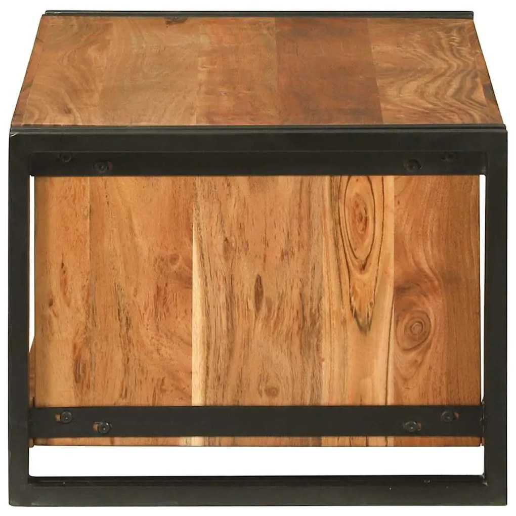 vidaXL Τραπεζάκι σαλονιού Καφέ 90 x 50 x 38 εκ Στερεό Ξύλο Ακακίας