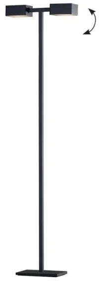Επιδαπέδιο Φωτιστικό LED Μαύρο Nosto 4276700 Viokef 4276700 Μαύρο