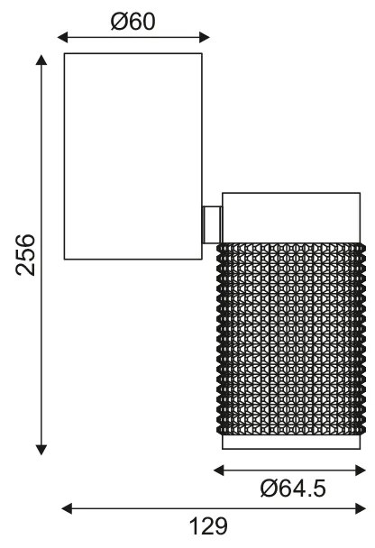 ΟΡΟΦΗΣ ΦΩΤΙΣΤΙΚΟ 1ΧGU10 ΜΑΥΡΟ ΑΛΟΥΜΙΝΙΟ 6,5X13X26CM MEGATRON1 - YL10C117BK