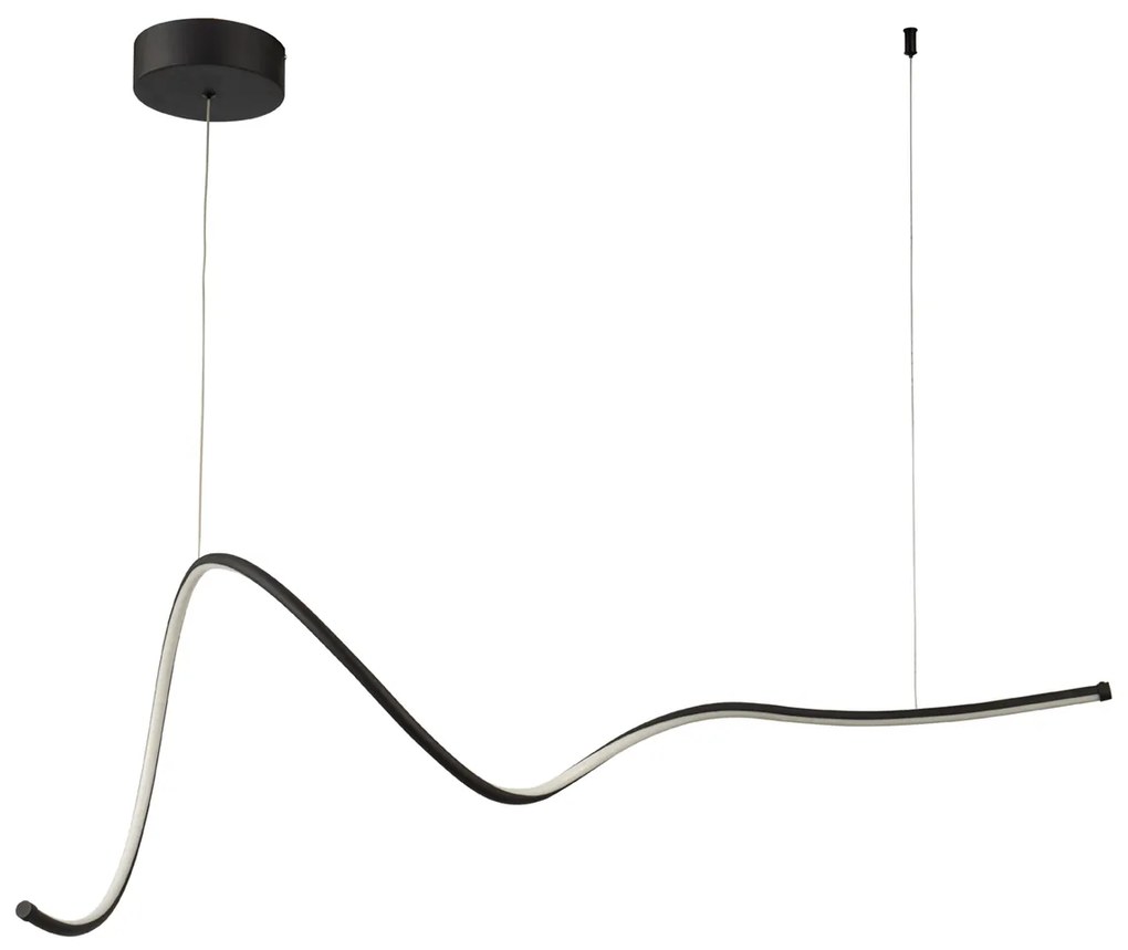 Φωτιστικό Οροφής LED Homelighting Krishna 77-8168 Black