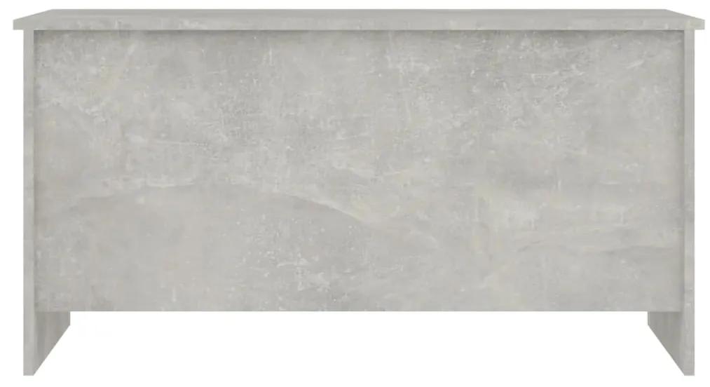 vidaXL Τραπεζάκι Σαλονιού Γκρι Σκυρ. 102x55,5x52,5 εκ. Επεξεργ. Ξύλο