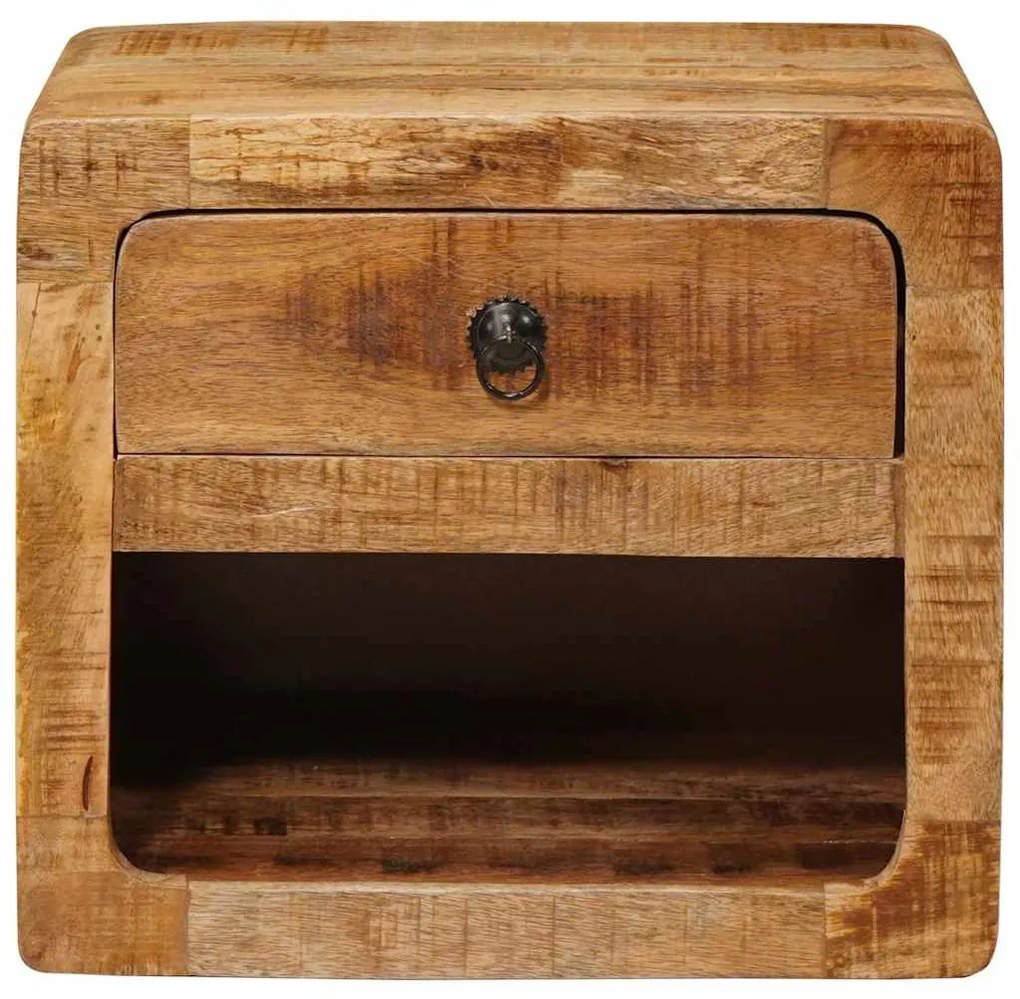 vidaXL Τοίχου Πλευρικό Ντουλάκι με συρτάρι Καφέ 40 x 30 x 36 εκ.