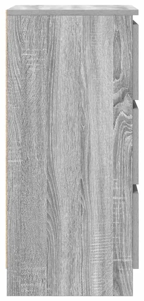 Ντουλάπι Γκρι Sonoma 37,5x35x76 εκ. Ξύλινο μηχανουργικό ξύλο 861729