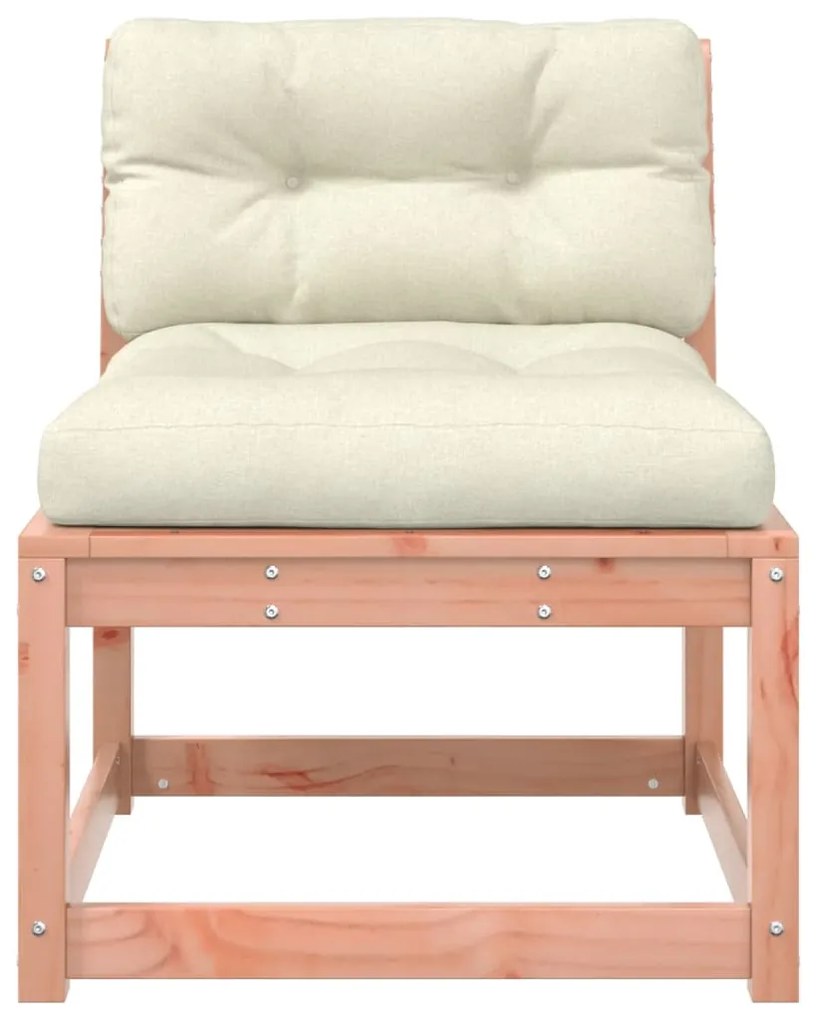 vidaXL Καναπέδες Κήπου 2 τεμ. Μασίφ Ξύλο Ψευδοτσούγκας με Μαξιλάρια