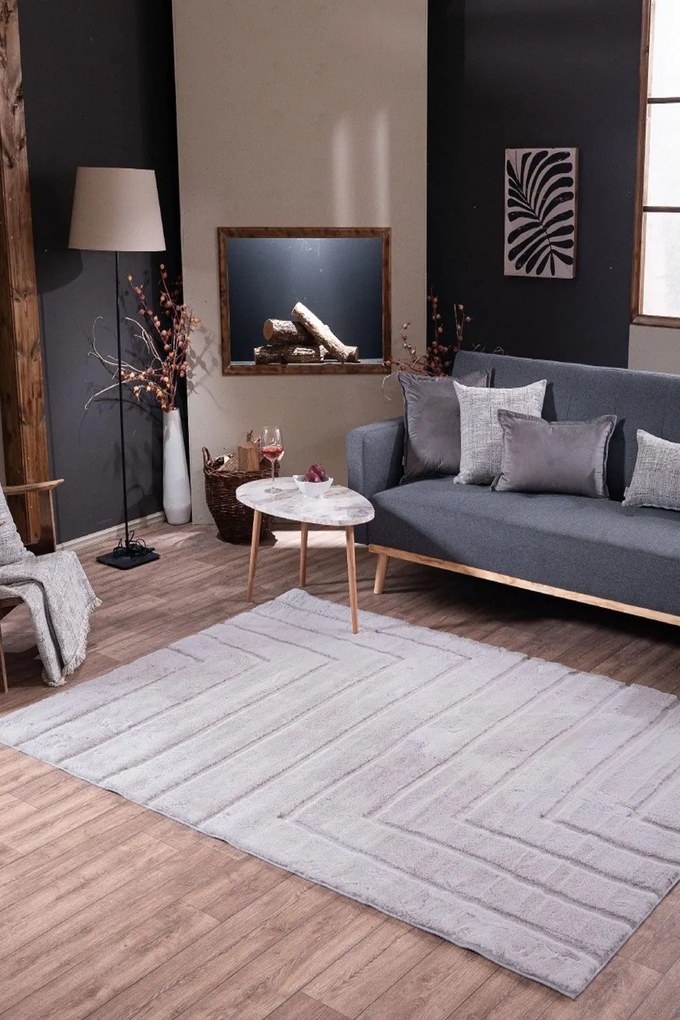 Χαλί Floor 11 Grey Teoran 160X230cm