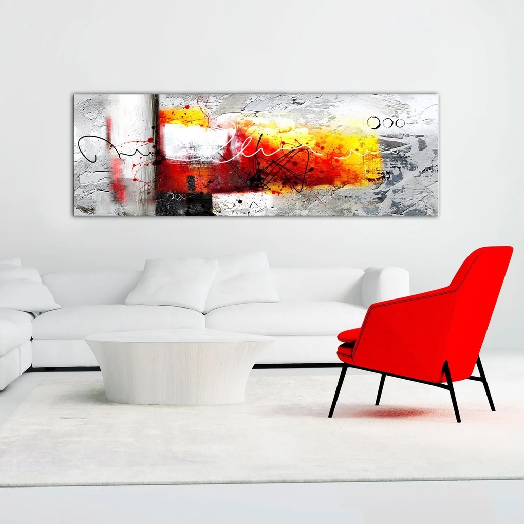 Πίνακας - Hammer (1 Part) Red Narrow 135x45