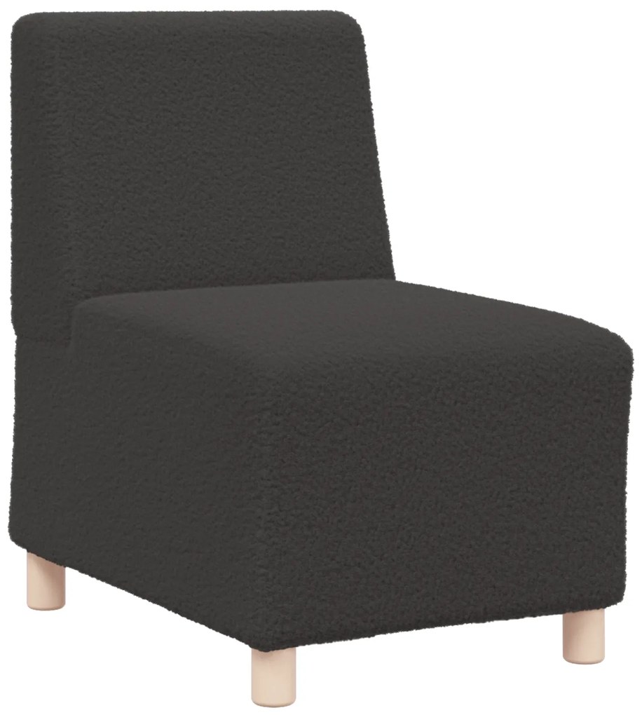 vidaXL Καθίσμα Σαλονιού 2 pcs Σκούρο γκρι 55 x 74 x 82 εκ. Βελούδο