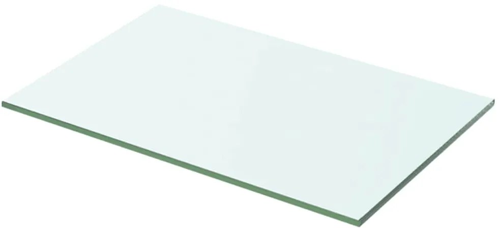 vidaXL Ράφια Πάνελ 2 τεμ. Διάφανα 50 x 25 εκ. Γυάλινα