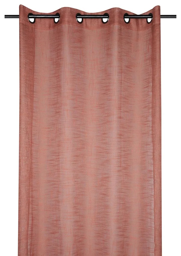 Κουρτίνα (135x260) Με Τρουκς S-F Ontario Terracotta R6A723004VL