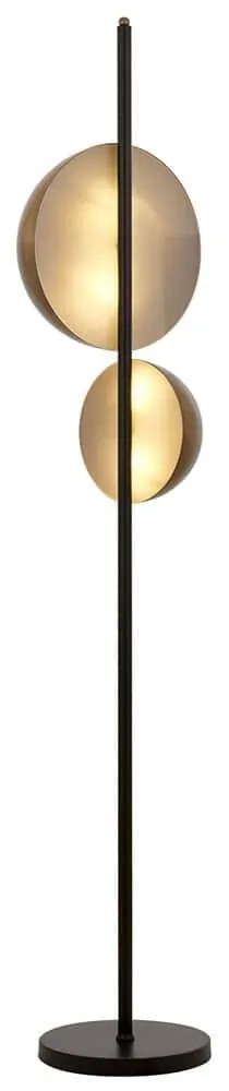 Φωτιστικό Δαπέδου 301AUR1710 Φ36x180cm 4xE14 40W Black-Gold Opviq