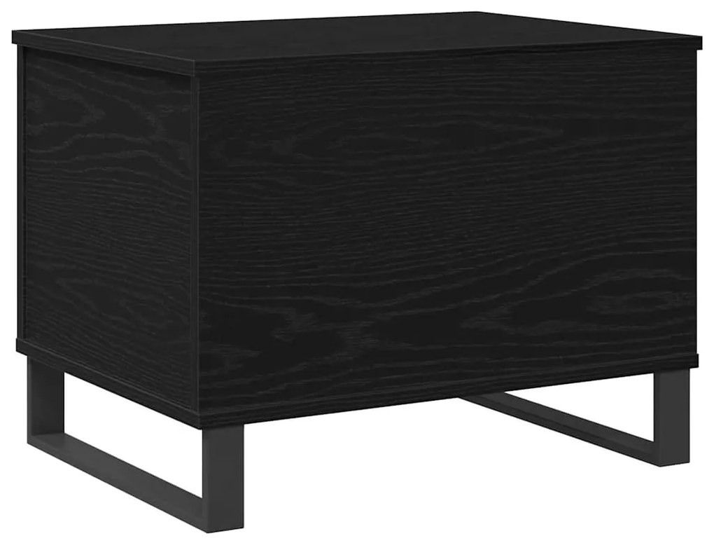 vidaXL Τραπεζάκι Σαλονιού Μαύρη δρυς 60 x 44.5 x 45 εκ