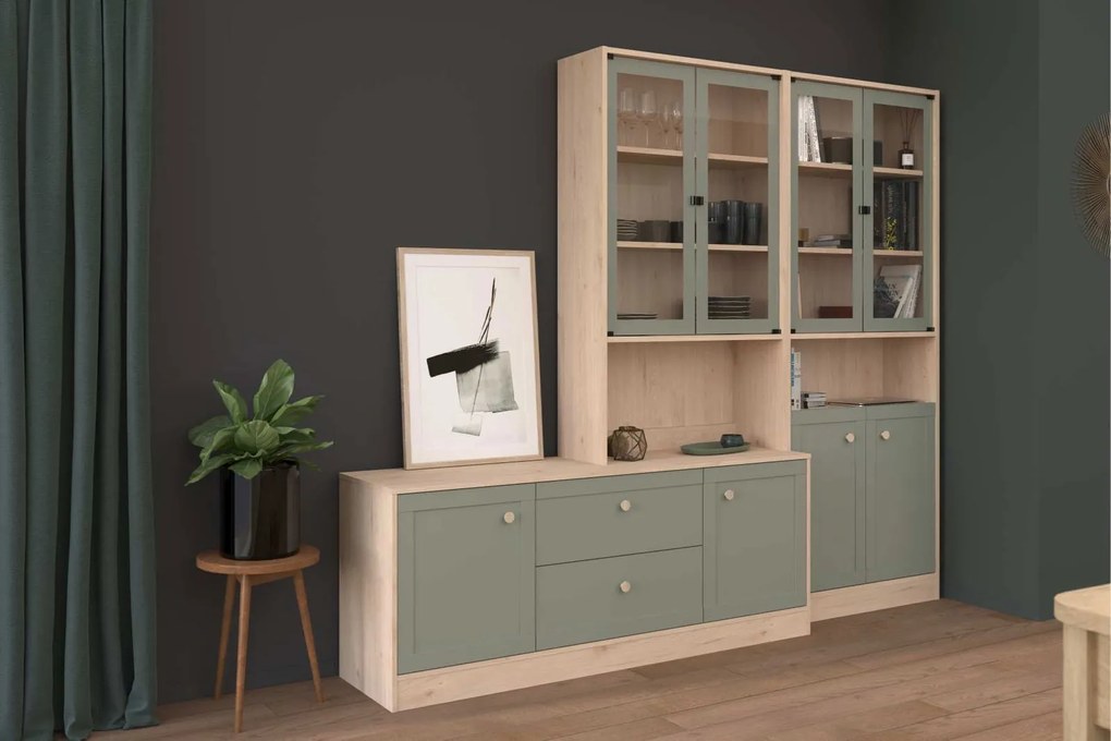 Σετ πόρτες για τη βιβλιοθήκη Soria